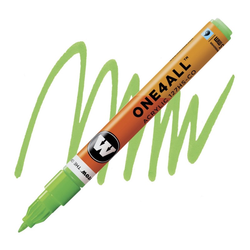 Akrylová fixa MOLOTOW One4All 127HS 1,5mm, fluorescent green