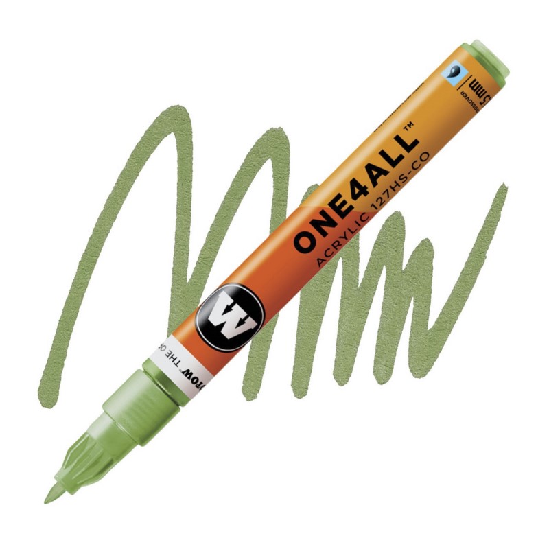 Akrylová fixa MOLOTOW One4All 127HS 1,5mm, metallic light green