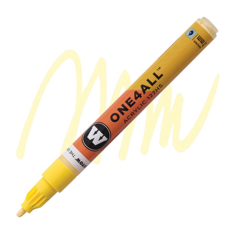 Akrylová fixa MOLOTOW One4All 127HS 2mm, pastel vanilla