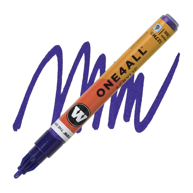 Akrylová fixa MOLOTOW One4All 127HS 2mm, violet dark