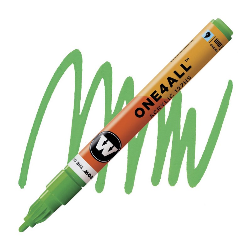 Akrylová fixa MOLOTOW One4All 127HS 2mm, universe green