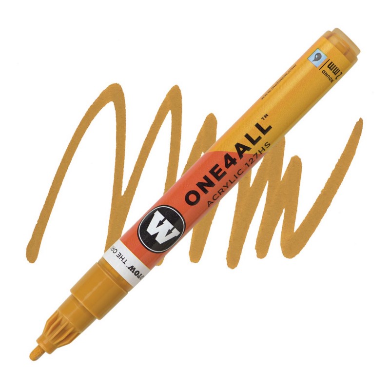 Akrylová fixa MOLOTOW One4All 127HS 2mm, ocher brown light