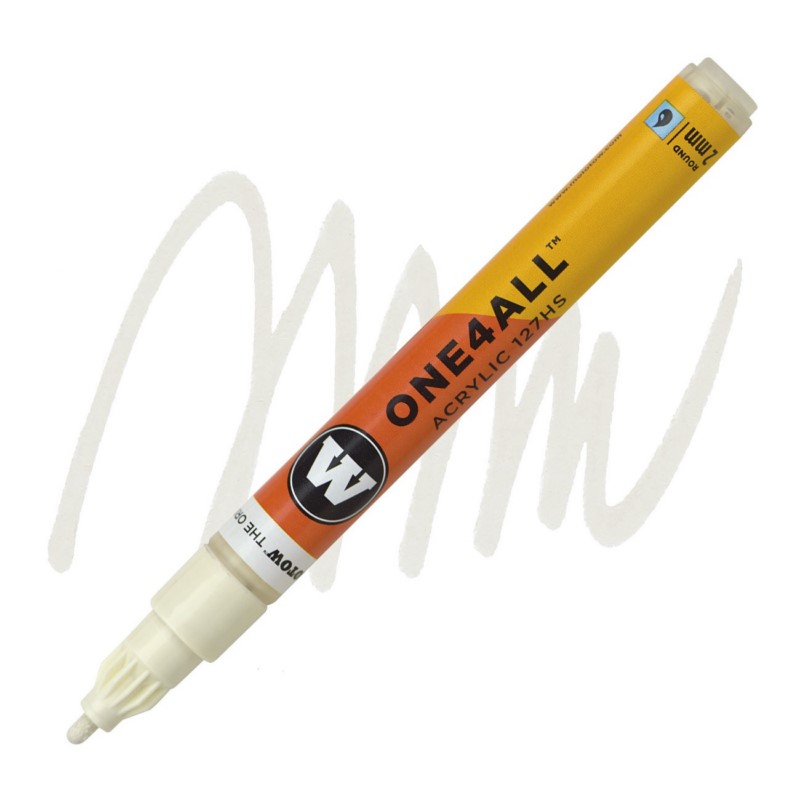 Akrylová fixa MOLOTOW One4All 127HS 2mm, nature white