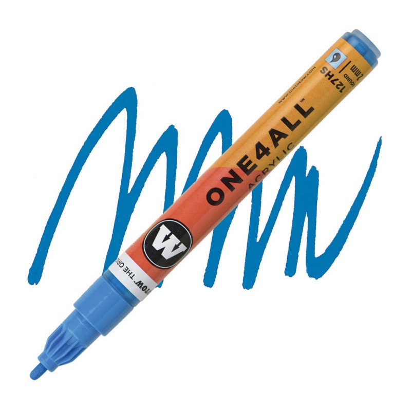 Akrylová fixa MOLOTOW One4All 127HS 2mm, shock blue