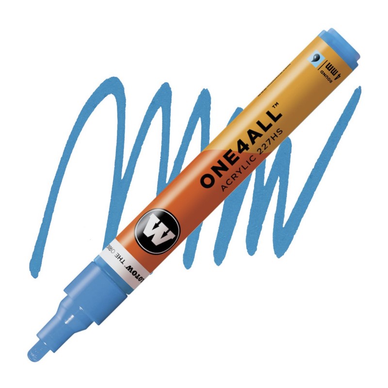 Akrylová fixa MOLOTOW One4All 227HS 4mm, shock blue middle