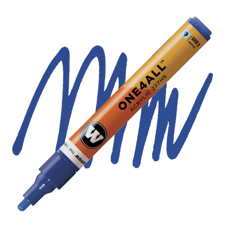 Akrylová fixa MOLOTOW One4All 227HS 4mm, true blue