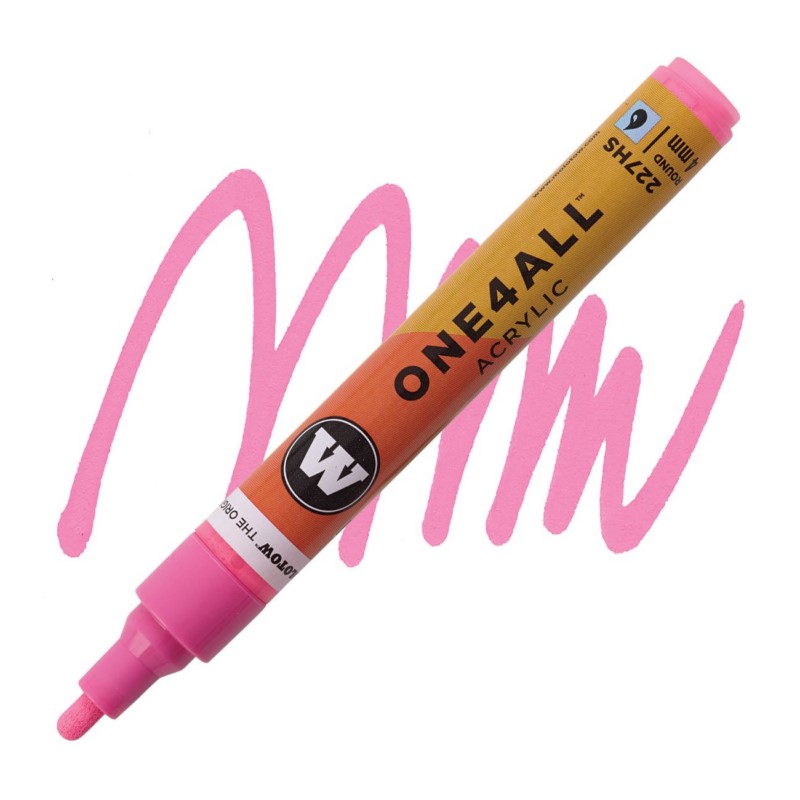 Akrylová fixa MOLOTOW One4All 227HS 4mm, neon pink