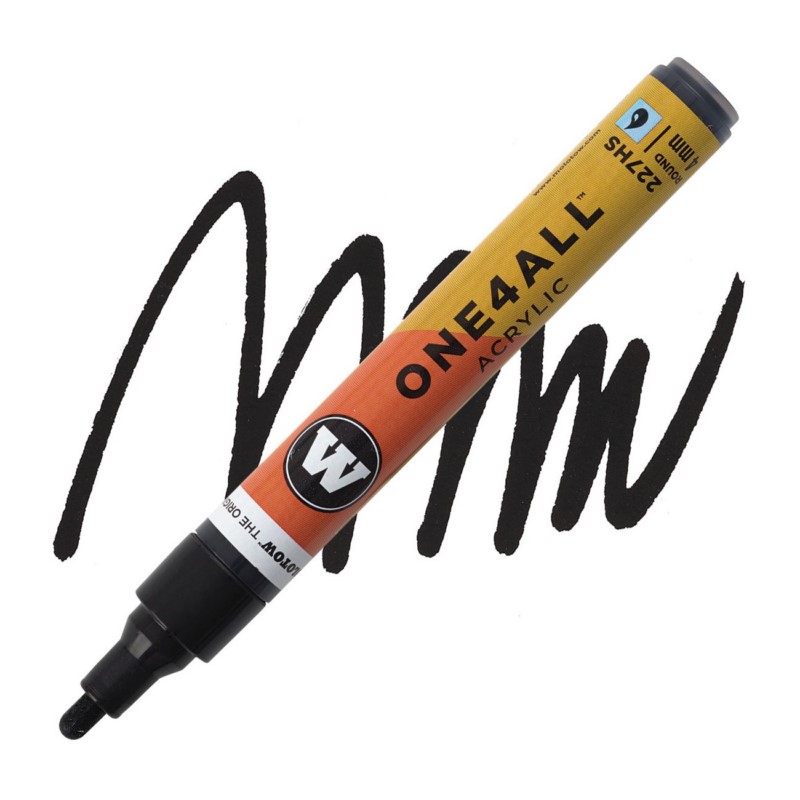 Akrylová fixa MOLOTOW One4All 227HS 4mm, signal black