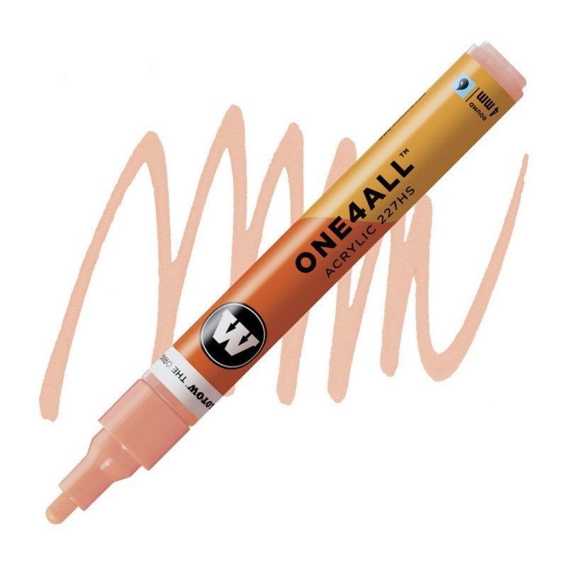 Akrylová fixa MOLOTOW One4All 227HS 4mm, pastel peach