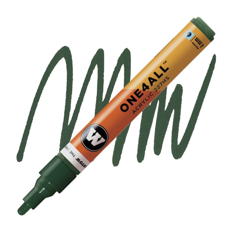 Akrylová fixa MOLOTOW One4All 227HS 4mm, future green