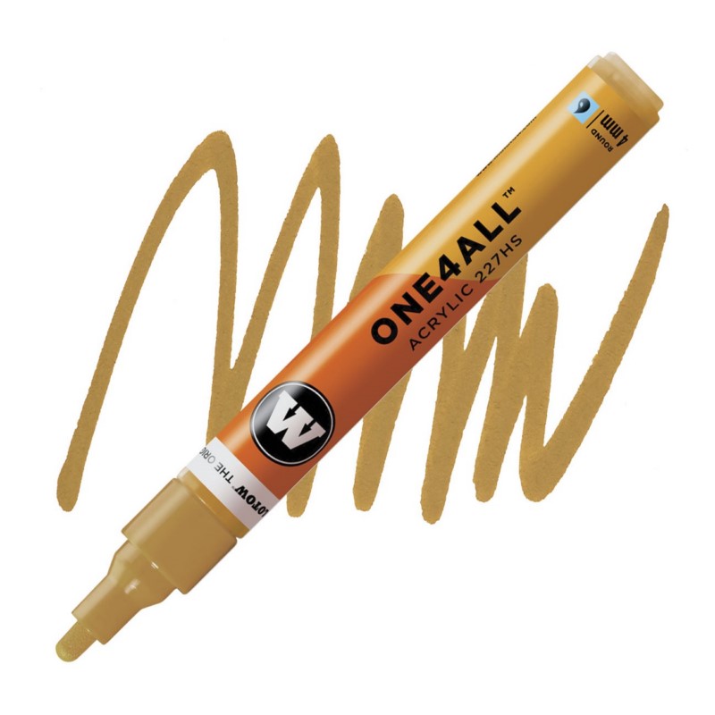 Akrylová fixa MOLOTOW One4All 227HS 4mm, ocher brown light