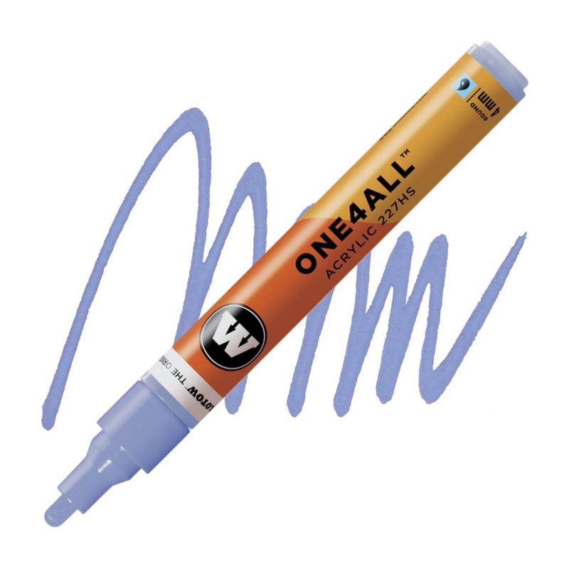 Akrylová fixa MOLOTOW One4All 227HS 4mm, pastel blue violet