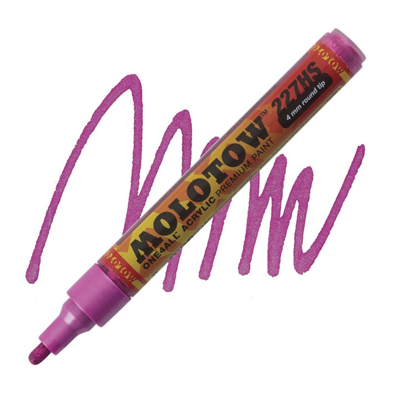 Akrylová fixa MOLOTOW One4All 227HS 4mm, metallic pink