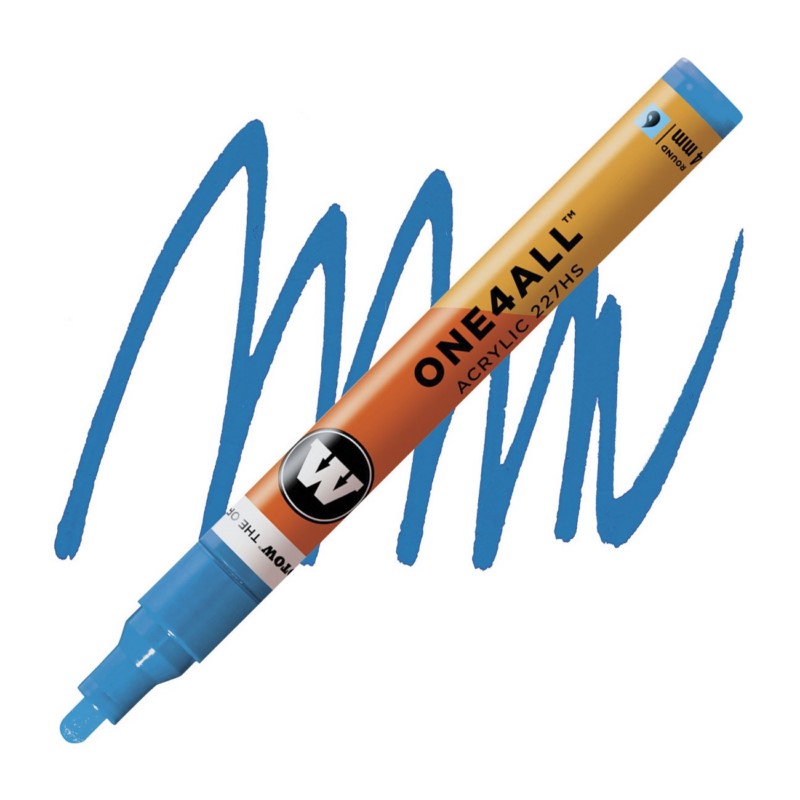 Akrylová fixa MOLOTOW One4All 227HS 4mm, shock blue
