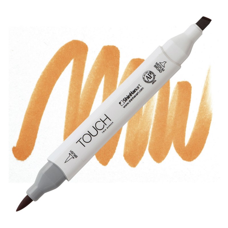 Lihová fixa TOUCH oboustranná Brush & Chisel, BR97 Rose beige