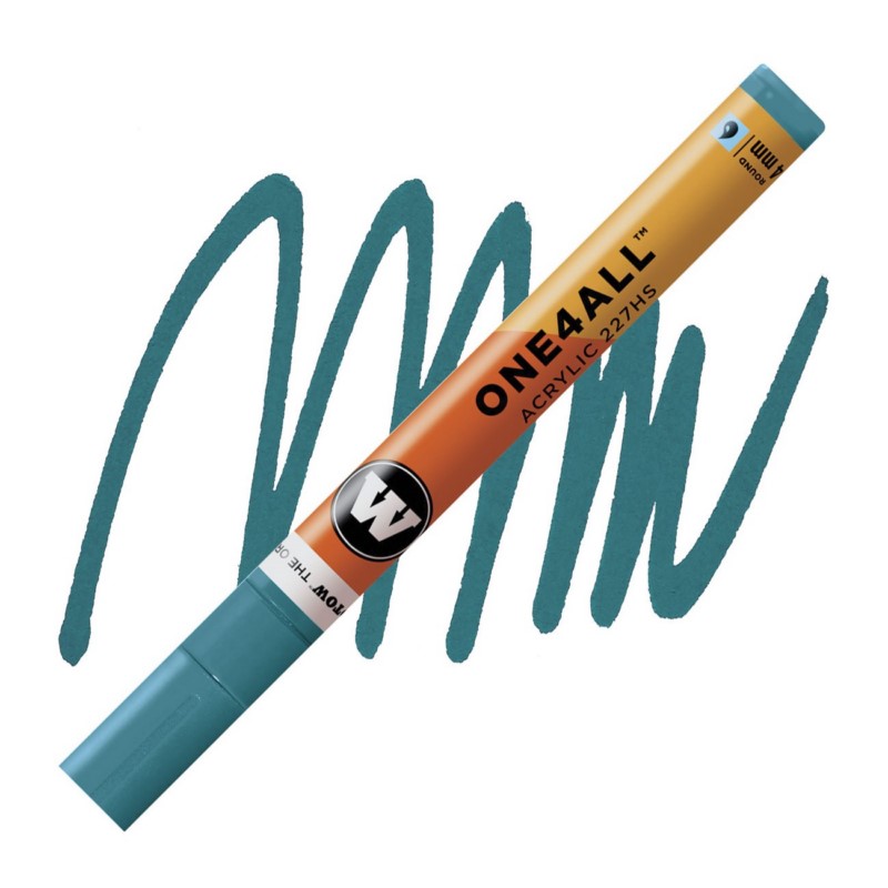 Akrylová fixa MOLOTOW One4All 227HS 4mm, turquoise