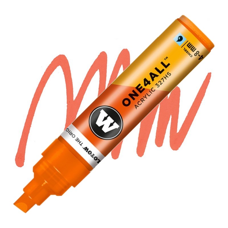 Akrylová fixa MOLOTOW One4All 327HS 4-8mm, dare orange