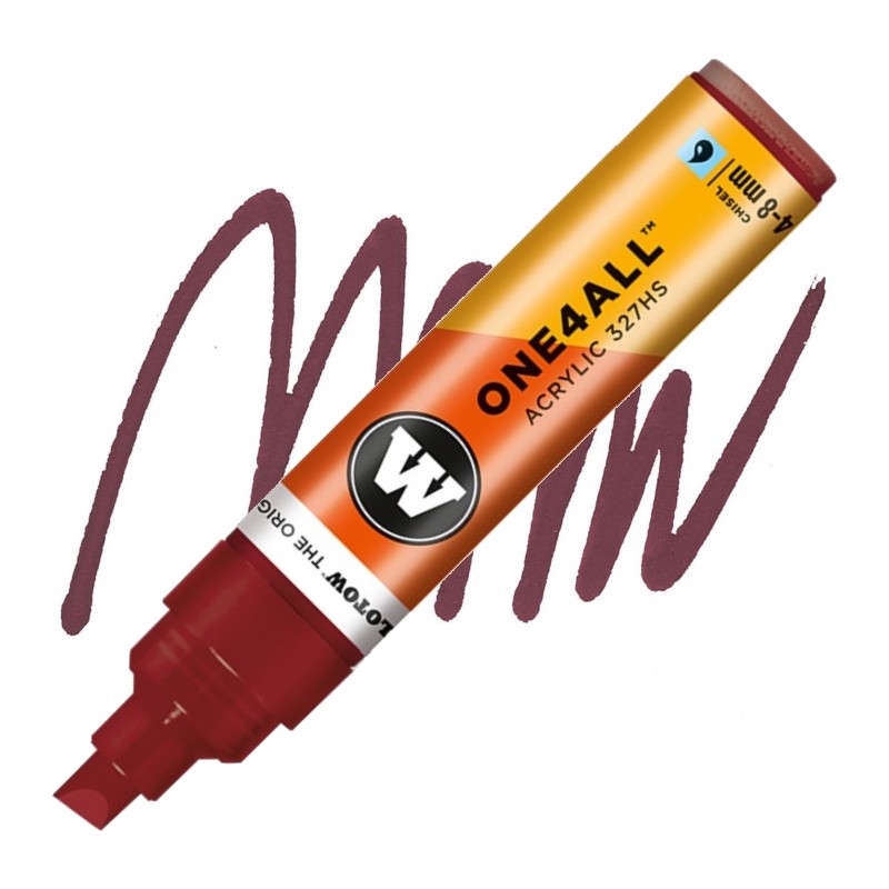 Akrylová fixa MOLOTOW One4All 327HS 4-8mm, burgundy red