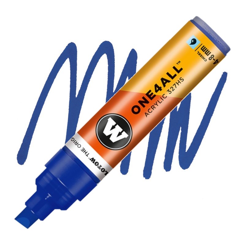 Akrylová fixa MOLOTOW One4All 327HS 4-8mm, true blue