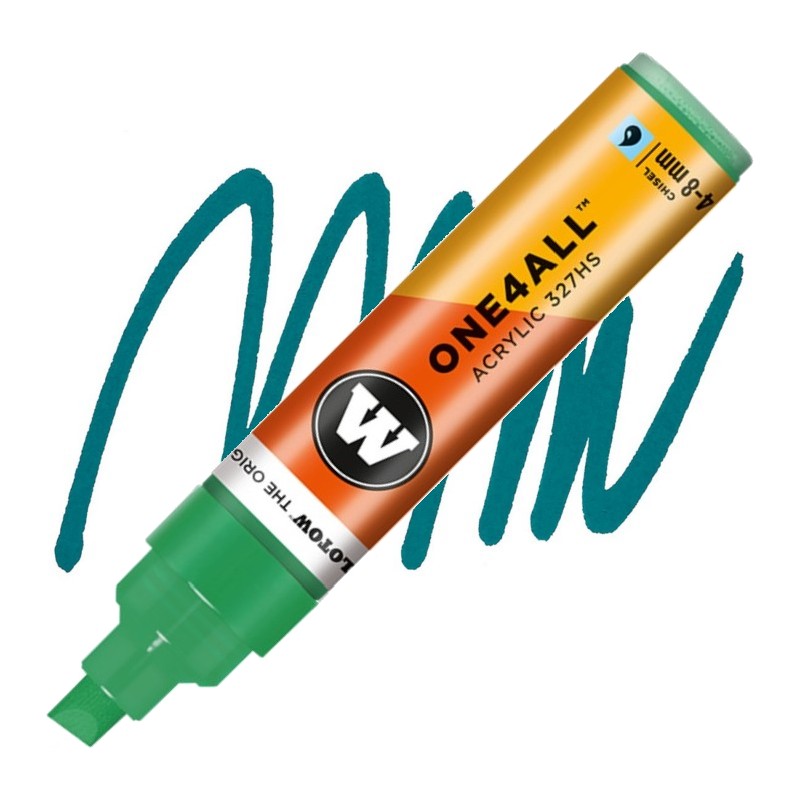 Akrylová fixa MOLOTOW One4All 327HS 4-8mm, turquoise