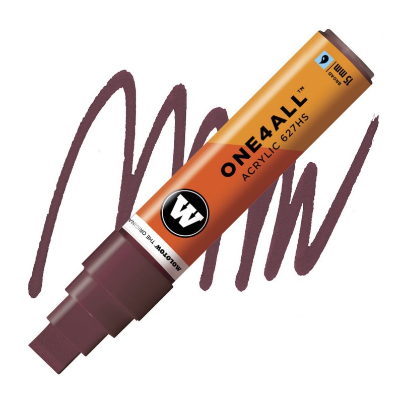 Akrylová fixa MOLOTOW One4All 627HS 15mm, burgundy red