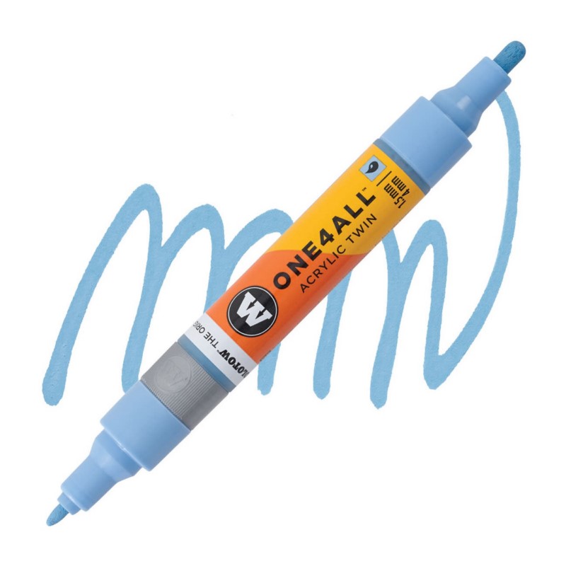 Akrylová fixa MOLOTOW One4All Twin 1,5-4mm, pastel ceramic light