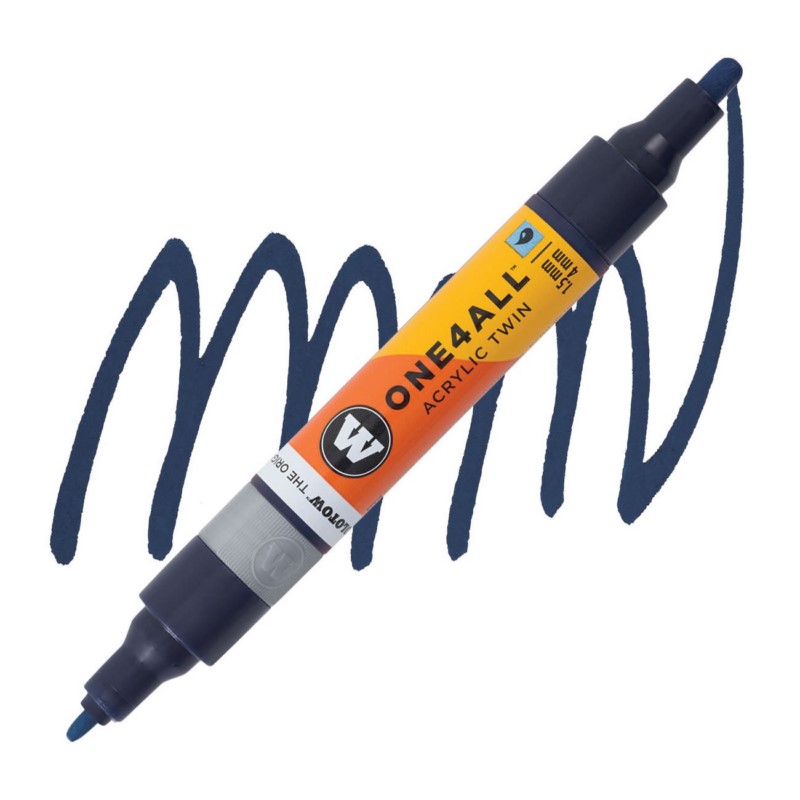 Akrylová fixa MOLOTOW One4All Twin 1,5-4mm, petrol