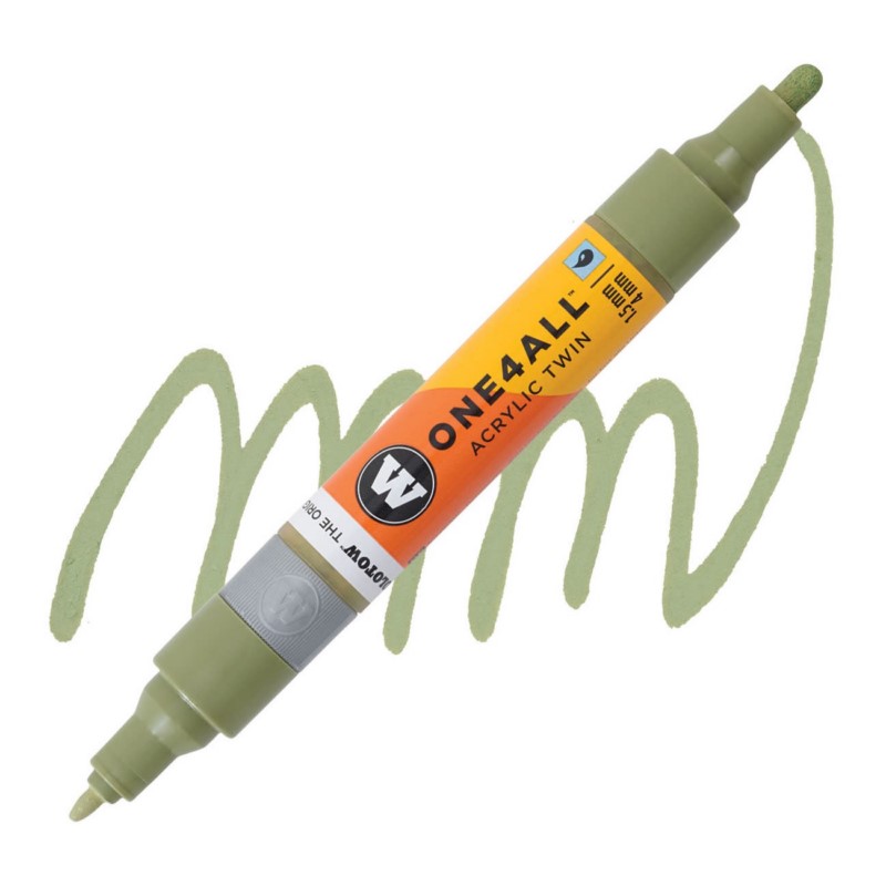 Akrylová fixa MOLOTOW One4All Twin 1,5-4mm, amazonas light