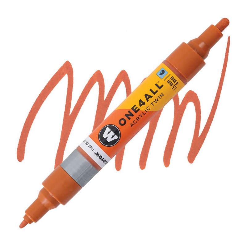 Akrylová fixa MOLOTOW One4All Twin 1,5-4mm, lobster