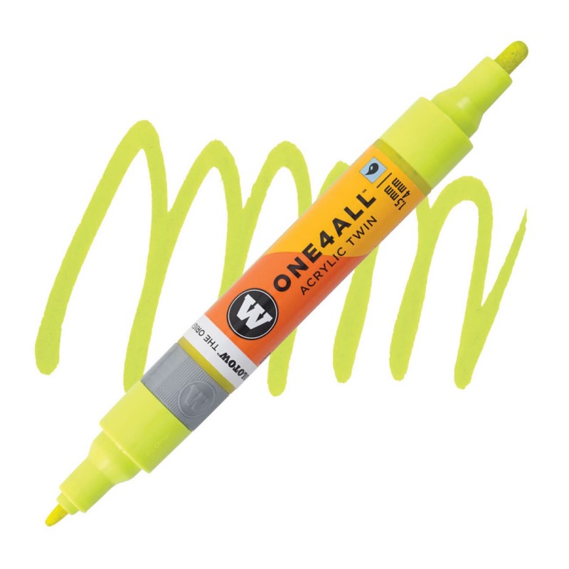 Akrylová fixa MOLOTOW One4All Twin 1,5-4mm, poison green