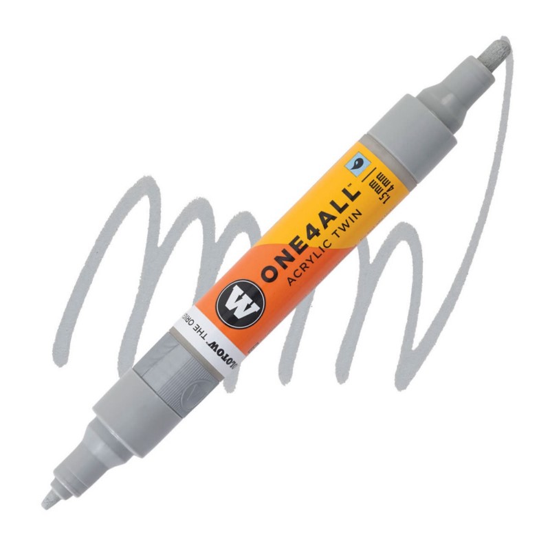 Akrylová fixa MOLOTOW One4All Twin 1,5-4mm, grey blue light