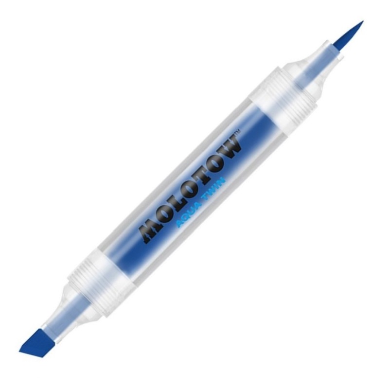 Akvarelová fixa MOLOTOW Aqua Twin, primary blue