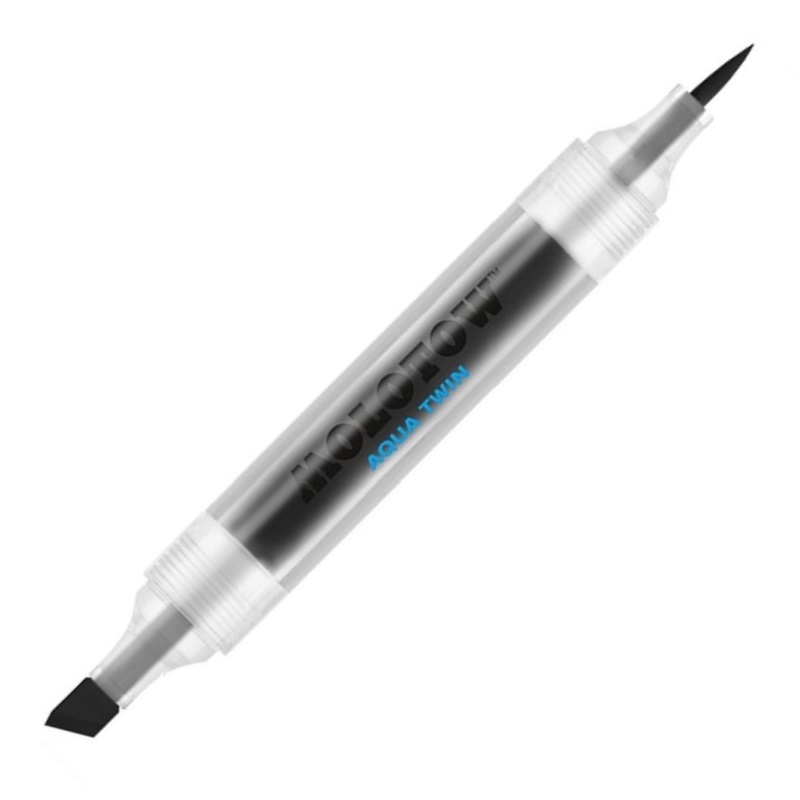 Akvarelová fixa MOLOTOW Aqua Twin, deep black
