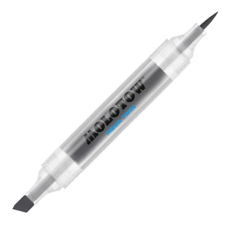 Akvarelová fixa MOLOTOW Aqua Twin, neutral grey 01