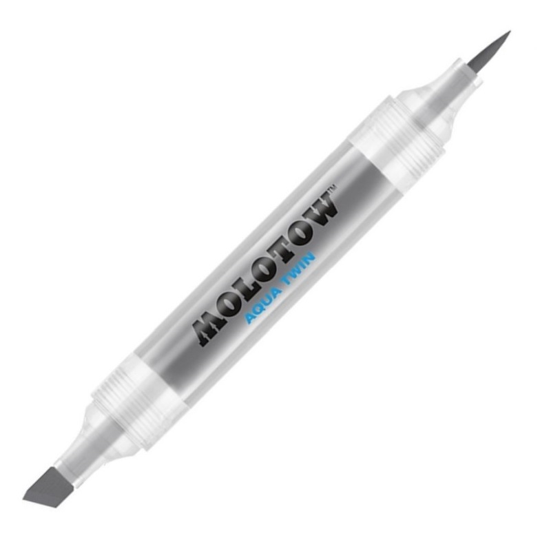 Akvarelová fixa MOLOTOW Aqua Twin, neutral grey 02