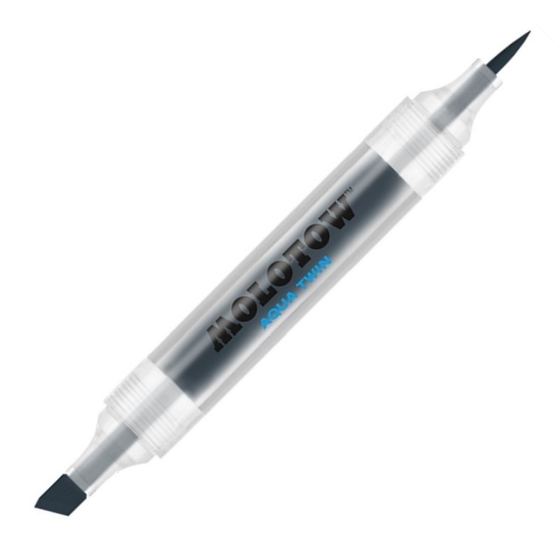 Akvarelová fixa MOLOTOW Aqua Twin, cool grey