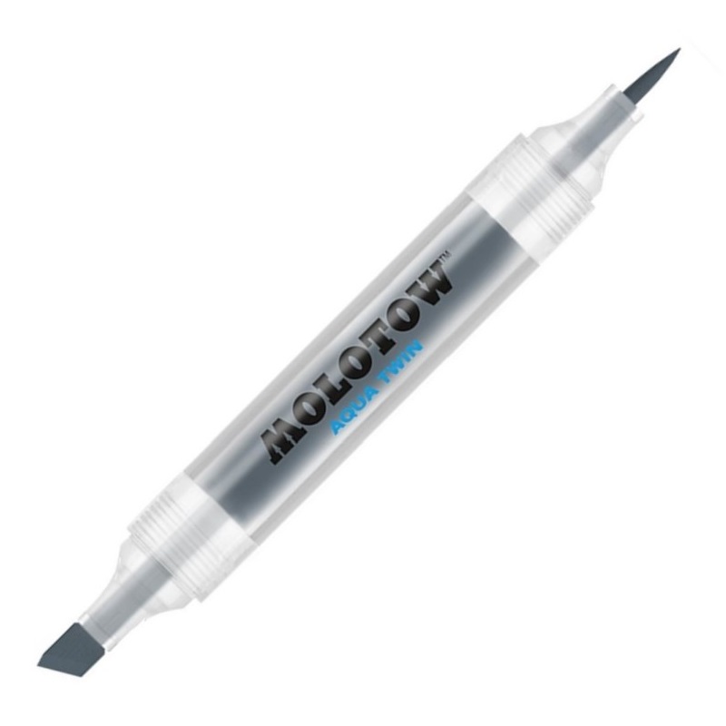 Akvarelová fixa MOLOTOW Aqua Twin, cool grey 01