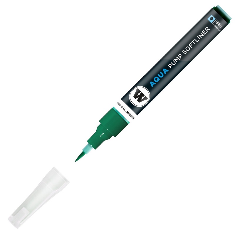 Akvarelová fixa MOLOTOW GRAFX Aqua Ink, dark green