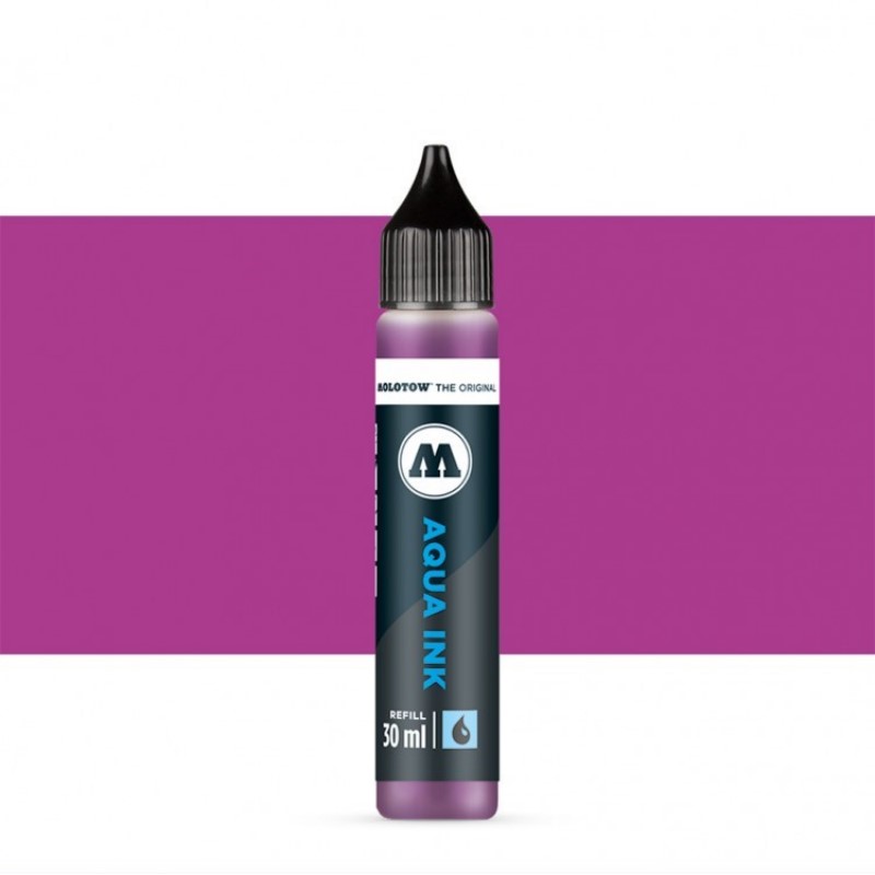 Akvarelový inkoust MOLOTOW Refill Ink pro Aqua, purple