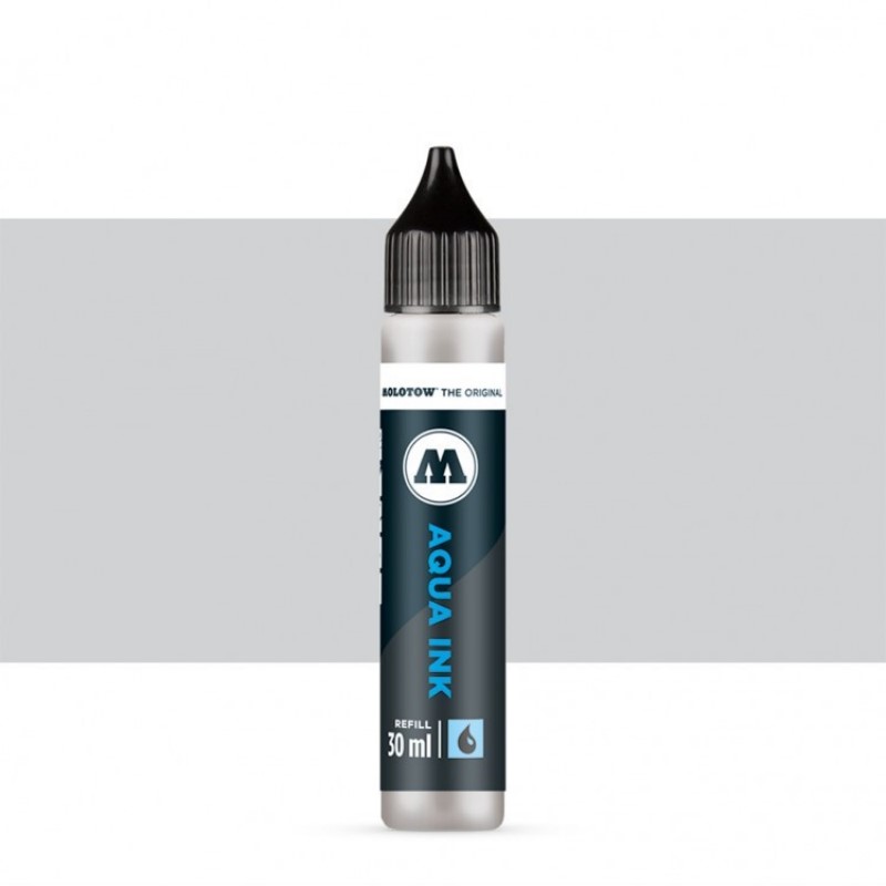 Akvarelový inkoust MOLOTOW Refill Ink pro Aqua, cool grey 04