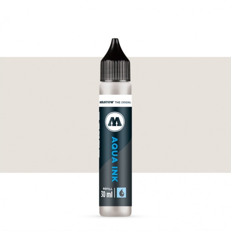Akvarelový inkoust MOLOTOW Refill Ink pro Aqua, warm grey 04