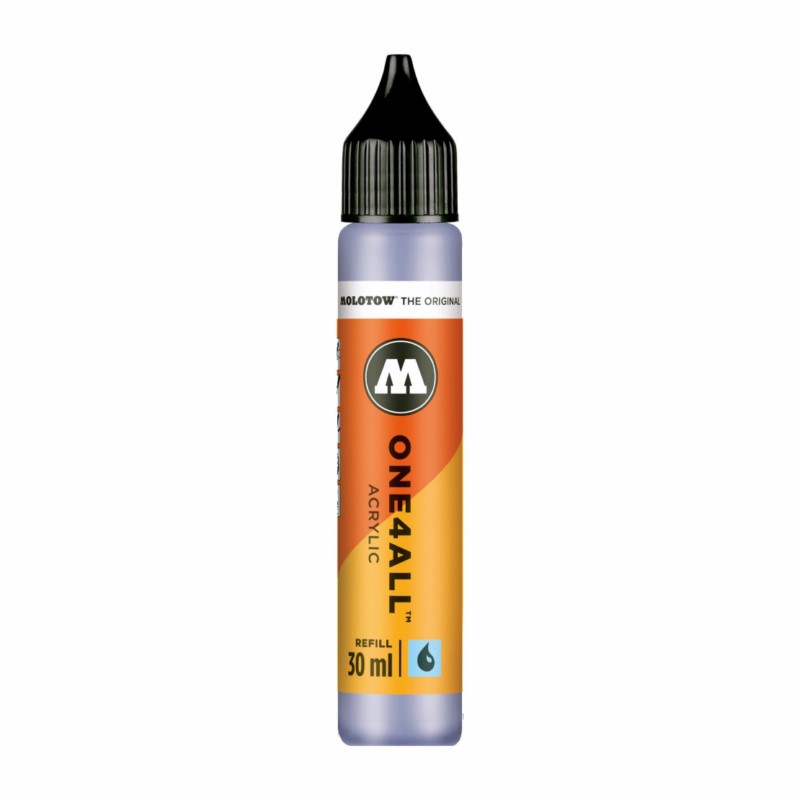 Akrylový inkoust MOLOTOW Refill Ink pro One4All 30ml, pastel blue violet