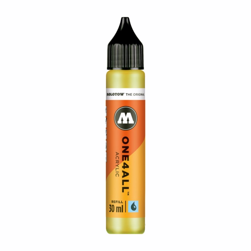Akrylový inkoust MOLOTOW Refill Ink pro One4All 30ml, fluorescent yellow