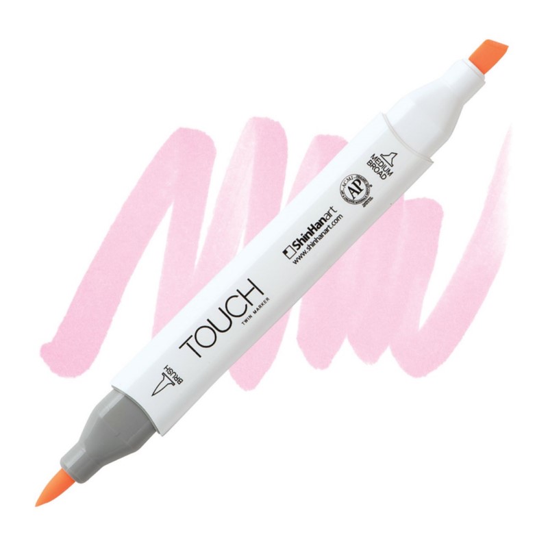 Lihová fixa TOUCH oboustranná Brush & Chisel, R136 Blush