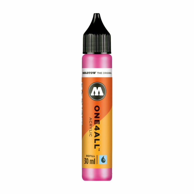 Akrylový inkoust MOLOTOW Refill Ink pro One4All 30ml, metallic pink