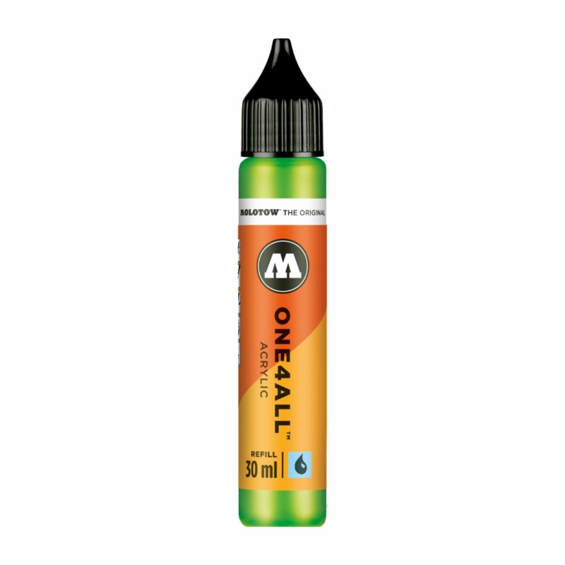 Akrylový inkoust MOLOTOW Refill Ink pro One4All 30ml, metallic green
