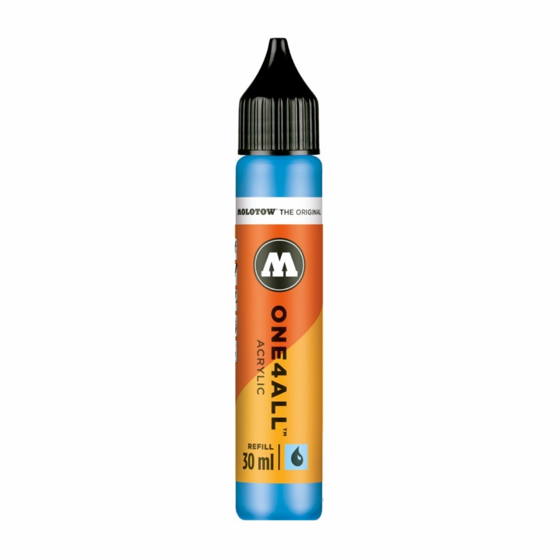 Akrylový inkoust MOLOTOW Refill Ink pro One4All 30ml, metallic blue