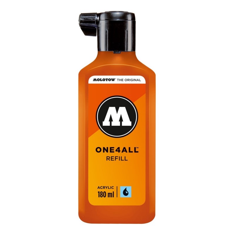 Akrylový inkoust MOLOTOW Refill Ink pro One4All 180ml, dare orange