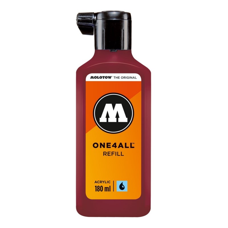 Akrylový inkoust MOLOTOW Refill Ink pro One4All 180ml, burgundy red