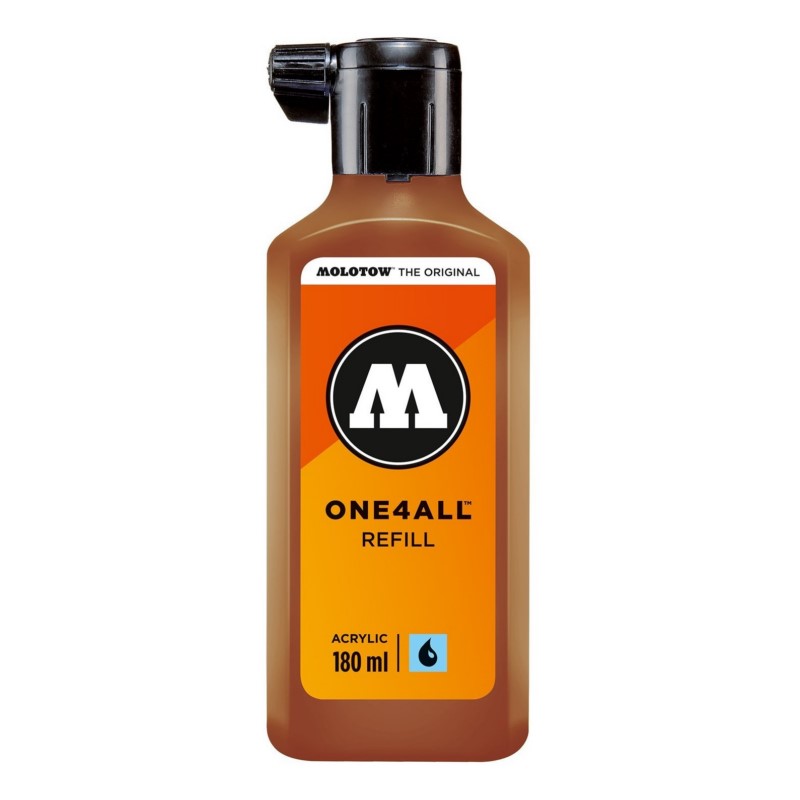 Akrylový inkoust MOLOTOW Refill Ink pro One4All 180ml, hazelnut